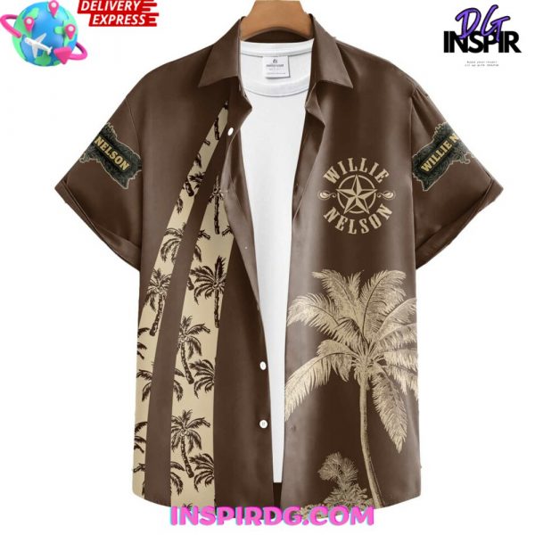 Willie Nelson On The Road Again Special Hawaiian Shirt