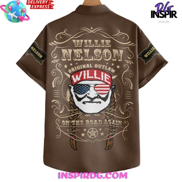 Willie Nelson On The Road Again Special Hawaiian Shirt
