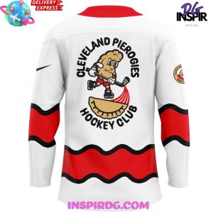 Cleveland Pierogies Hockey Club Pucks Pierogies Weekend Hockey Jersey