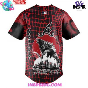 Atlanta Braves x Godzilla Special Edition Baseball Jersey