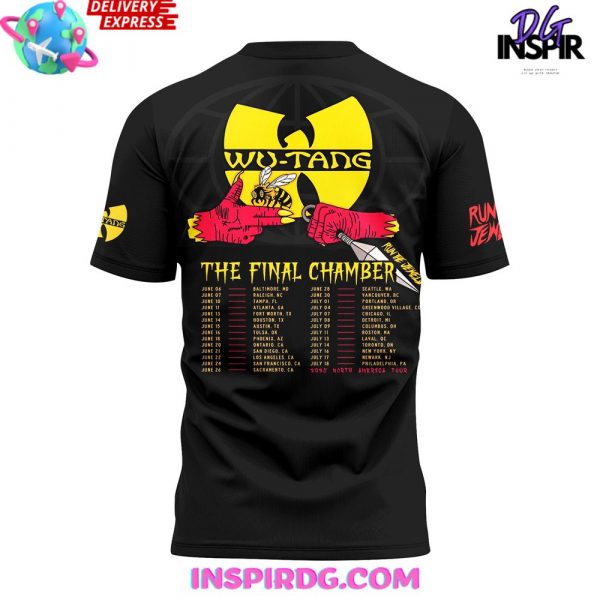 Wu-Tang Forever The Final Chamber 2025 Black T-Shirt