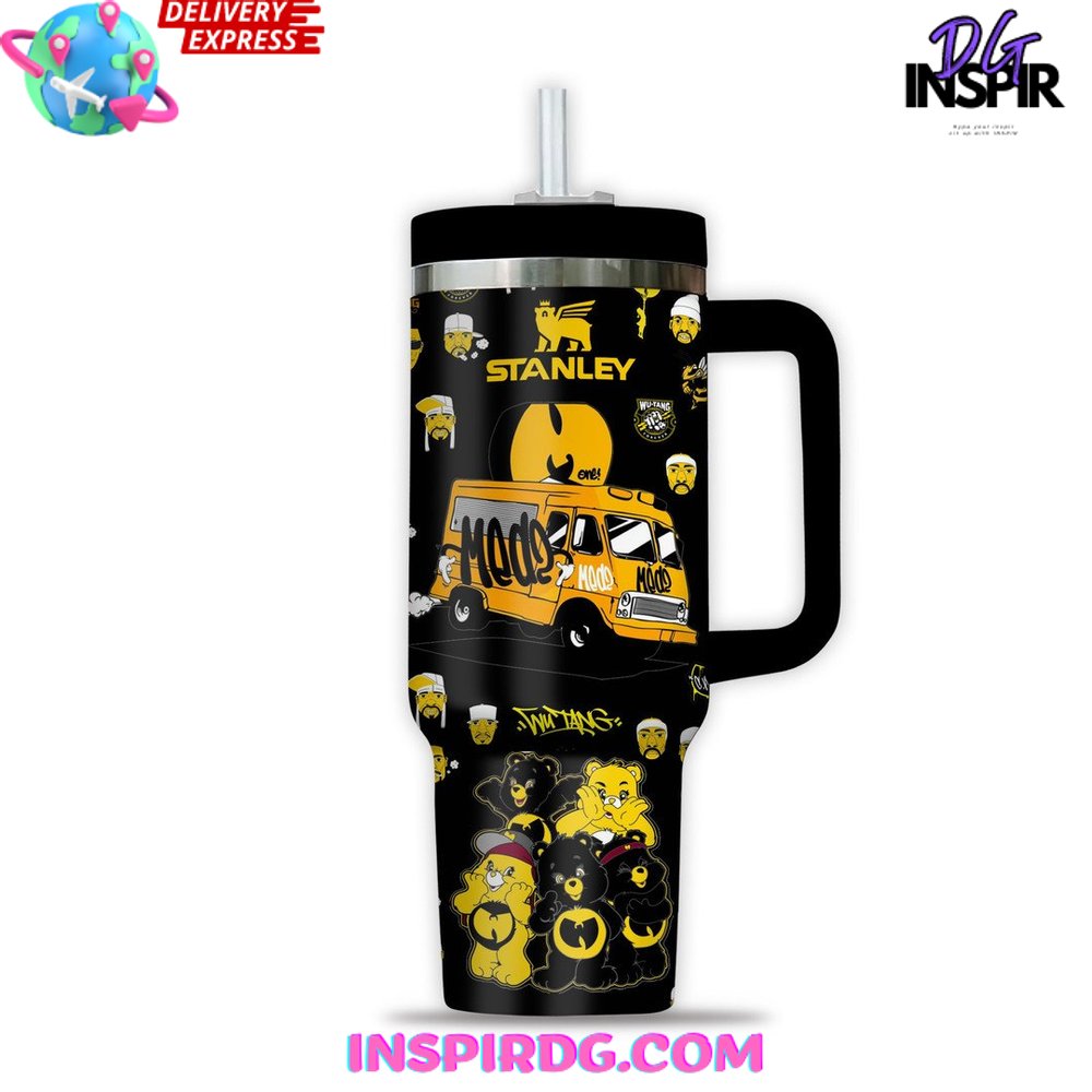 Wu-Tang Clan Killa Bees Limited Stanley Tumbler Cup Wu-Tang Clan Killa Bees Limited Stanley Tumbler Cup