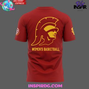 USC Trojans Womens Basketball 2025 Red TShirt