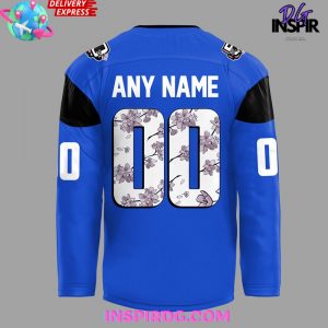 Washington Capitals Cherry Bloom 2025 Blue Hockey Jersey