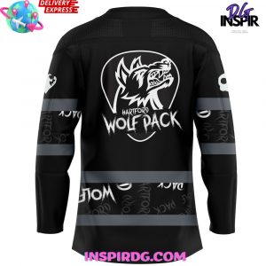 Hartford Wolf Pack Emo Night 2025 Hockey Jersey