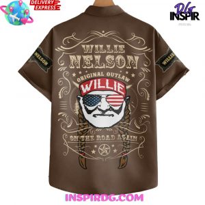 Willie Nelson On The Road Again Special Hawaiian Shirt