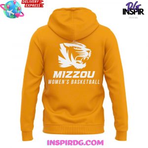 Missouri Tigers Womens Basketball 2025 Orange Hoodie