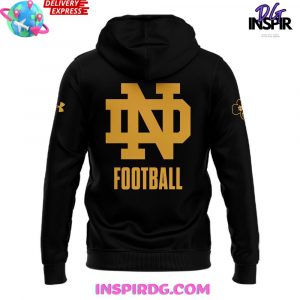 Marcus Freeman Notre Dame Fighting Irish Black Hoodie