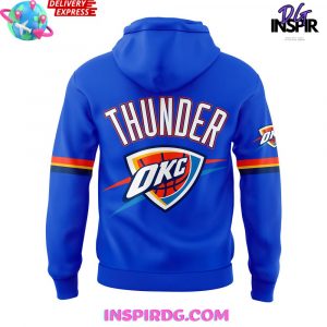 Oklahoma City Thunder Playoffs Clinched 2025 Swingman Hoodie