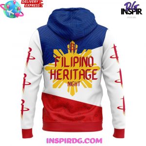 Houston Rockets Filipino Heritage Night 2025 Hoodie