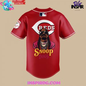 Cincinnati Reds Snoop Dog Post Game Concert Baseball Jersey
