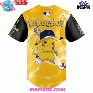 Detroit Tigers Pokemon GO Special Baseball Jersey
