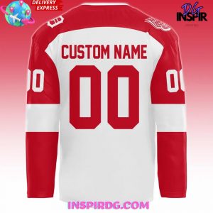 Detroit Red Wings Tiger Night 2025 Hockey Jersey