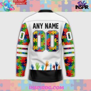 Carolina Thunderbirds Austism Awareness 2025 Hockey Jersey