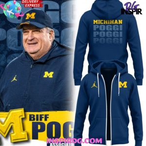 BIFF Poggi Michigan Wolverines 2025 Hoodie