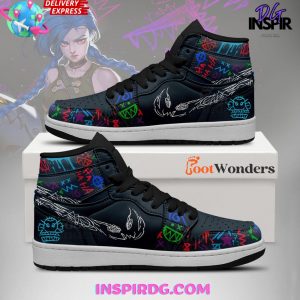 Jinx Arcane Graffiti Limited Edition Air Jordan 1