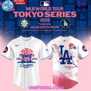 MLB World Tour Tokyo Series 2025 Los Angeles Dodgers Baseball Jersey