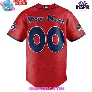 Washington Nationals x Mickey Night Game Special Baseball Jersey