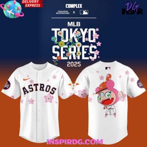 Takashi Murakami x MLB World Tour Tokyo Series 2025 Houston Astros Jersey