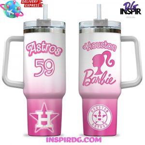 Houston Astros Barbie Night Limited Stanley Tumbler Cup