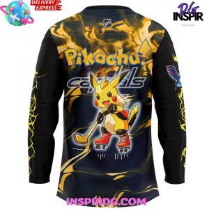 Washington Capitals Pokemon GO Special Hockey Jersey