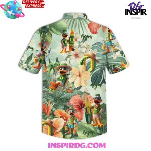 Oregon Ducks Tropical Special Hawaiian Shirt
