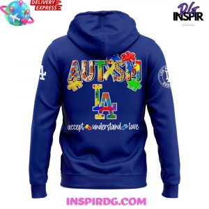 Los Angeles Dodgers Autism Awareness 2025 Hoodie