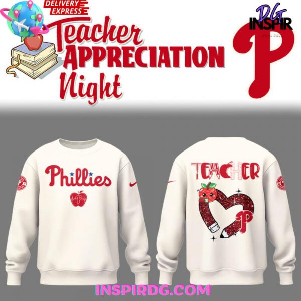 Philadelphia Phillies x Teacher Appreciation Night 2025 Collection Shirt