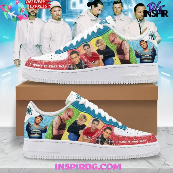 Backstreet Boys “I Want It That Way” Limited Edition Nike Air Force 1