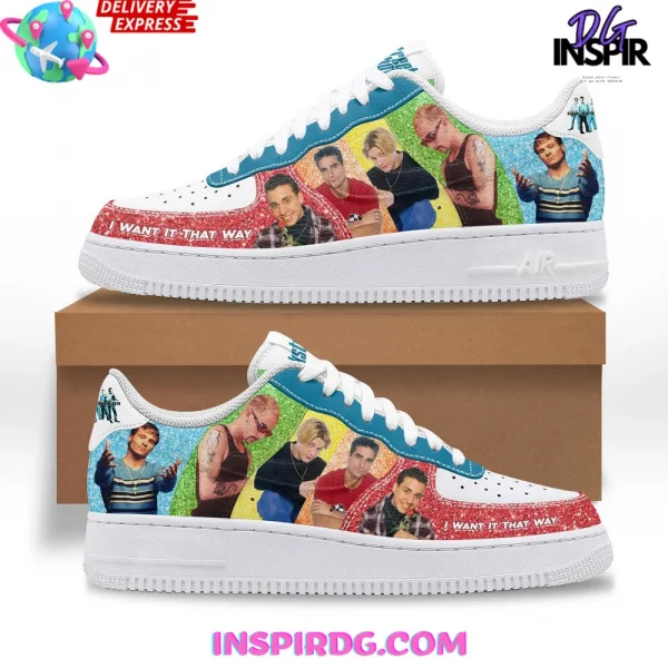 Backstreet Boys “I Want It That Way” Limited Edition Nike Air Force 1