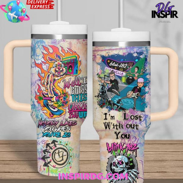 Blink-182 Growing Up Punk Stanley Tumbler Cup