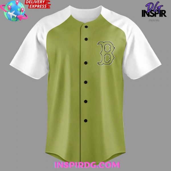Boston Red Sox x A Minecraft Movie 2025 Baseball Jersey
