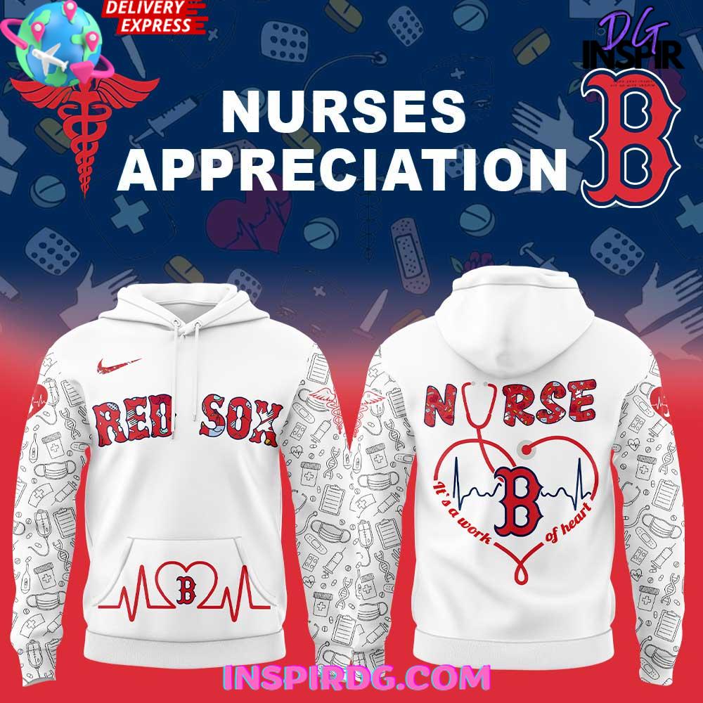Boston Red Sox Nurses Appreciation 2025 Hoodie Boston Red Sox Nurses Appreciation 2025 Hoodie