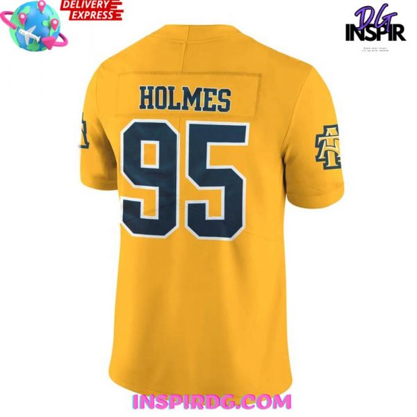 Brad Holmes x North Carolina A&T 2025 Football Jersey