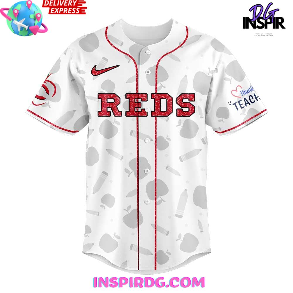 Cincinnati Reds Teacher Appreciation 2025 Baseball Jersey Cincinnati Reds Teacher Appreciation 2025 Baseball Jersey