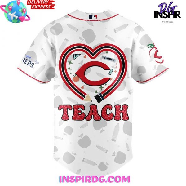 Cincinnati Reds Teacher Appreciation 2025 Baseball Jersey