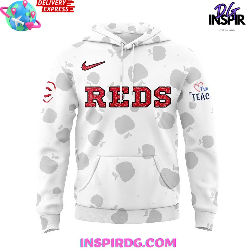 Cincinnati Reds Teacher Appreciation 2025 Hoodie Cincinnati Reds Teacher Appreciation 2025 Hoodie