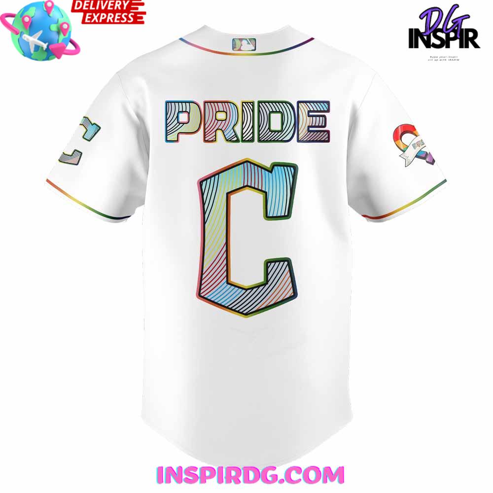 Cleveland Guardians LGBTQ Pride Night 2025 Baseball Jersey Cleveland Guardians LGBTQ Pride Night 2025 Baseball Jersey