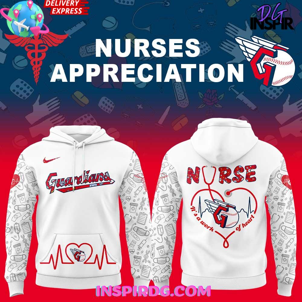 Cleveland Guardians Nurses Appreciation 2025 Hoodie Cleveland Guardians Nurses Appreciation 2025 Hoodie