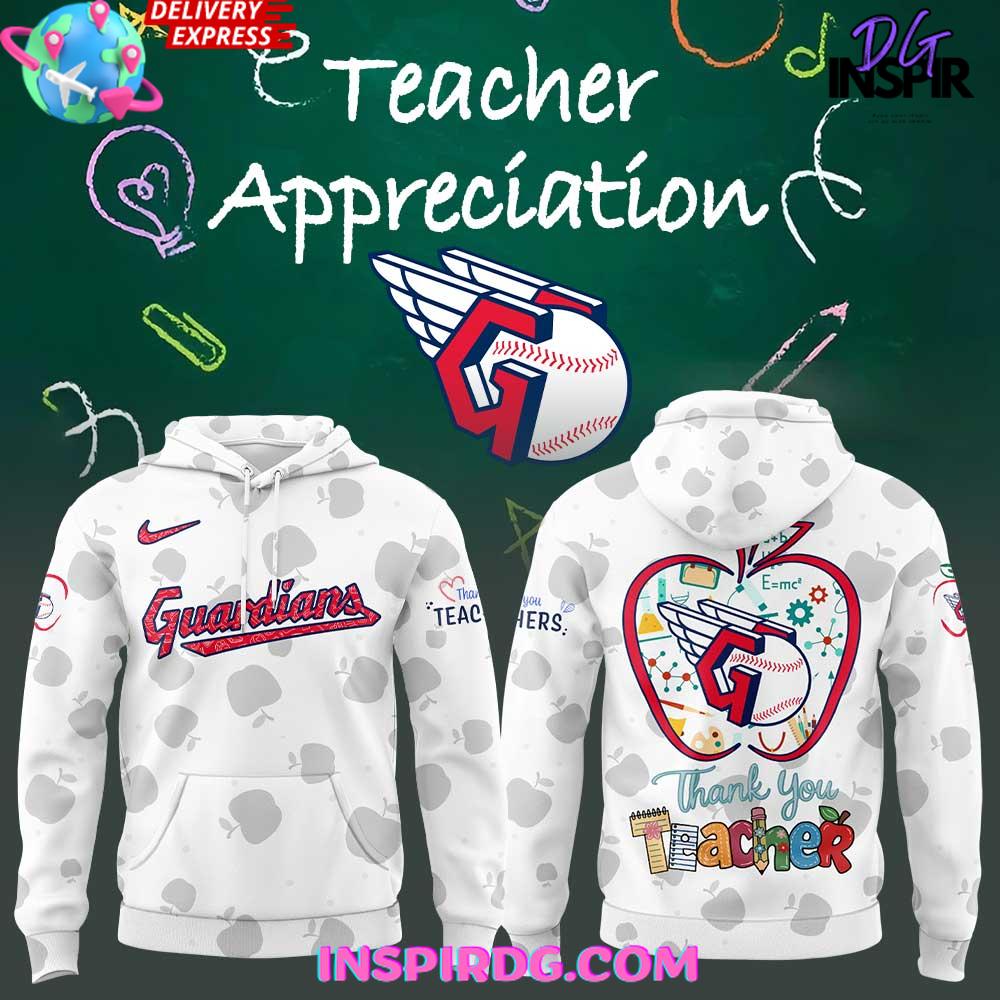Cleveland Guardians Teacher Appreciation Night 2025 Hoodie Cleveland Guardians Teacher Appreciation Night 2025 Hoodie