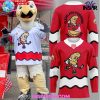Cleveland Monsters Pucks & Pierogies Weekend Special Red Jersey