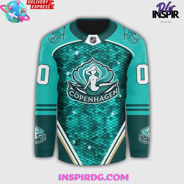 Copenhagen Mermaids NHL 2025 Hockey Jersey