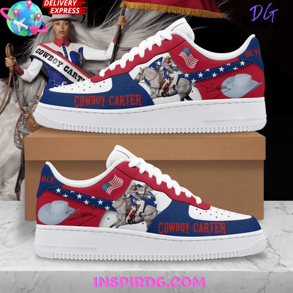 Cowboy Carter Beyoncé Limited Edition Nike Air Force 1 Cowboy Carter Beyoncé Limited Edition Nike Air Force 1