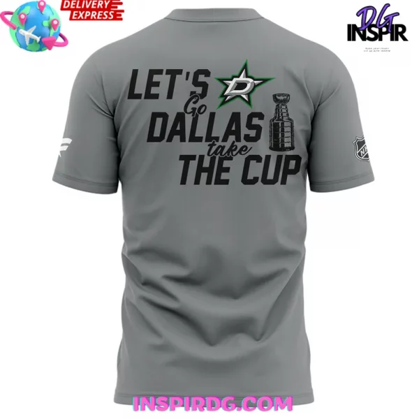 Dallas Stars 2025 Stanley Cup Playoffs Grey T-Shirt