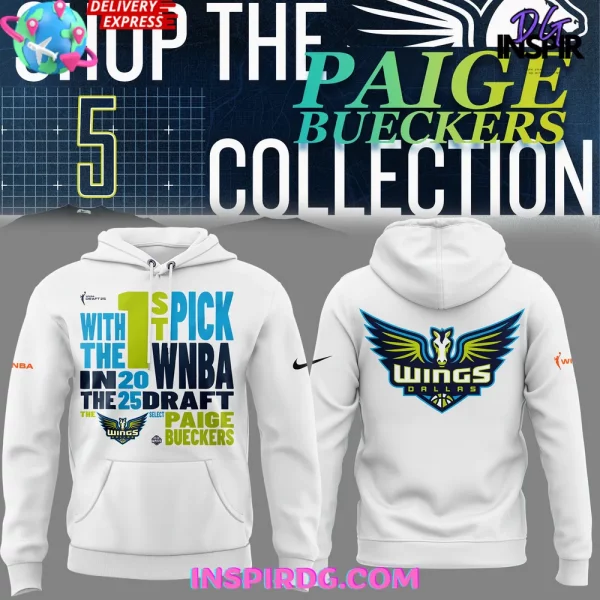 Dallas Wings x Paige Bueckers Limited Edition Hoodie
