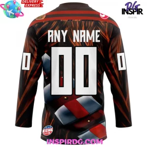 Utah Grizzlies x Galaxy 2025 Hockey Jersey 3