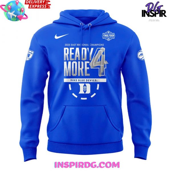 Duke Blue Devils 2025 NCAA Final Four Regional Champions Locker Room Hoodie
