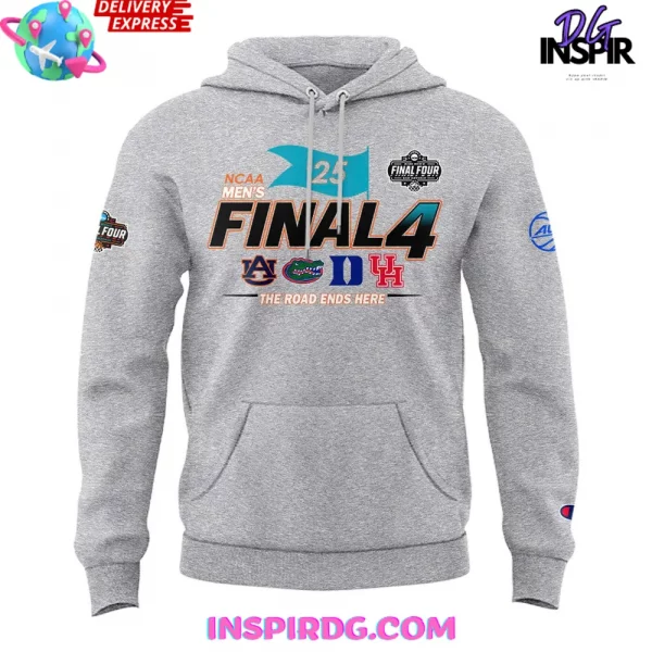 Duke Blue Devils NCAA Men’s Final Four 2025 Grey Hoodie