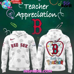 Boston Red Sox Teacher Appreciation Night 2025 Hoodie