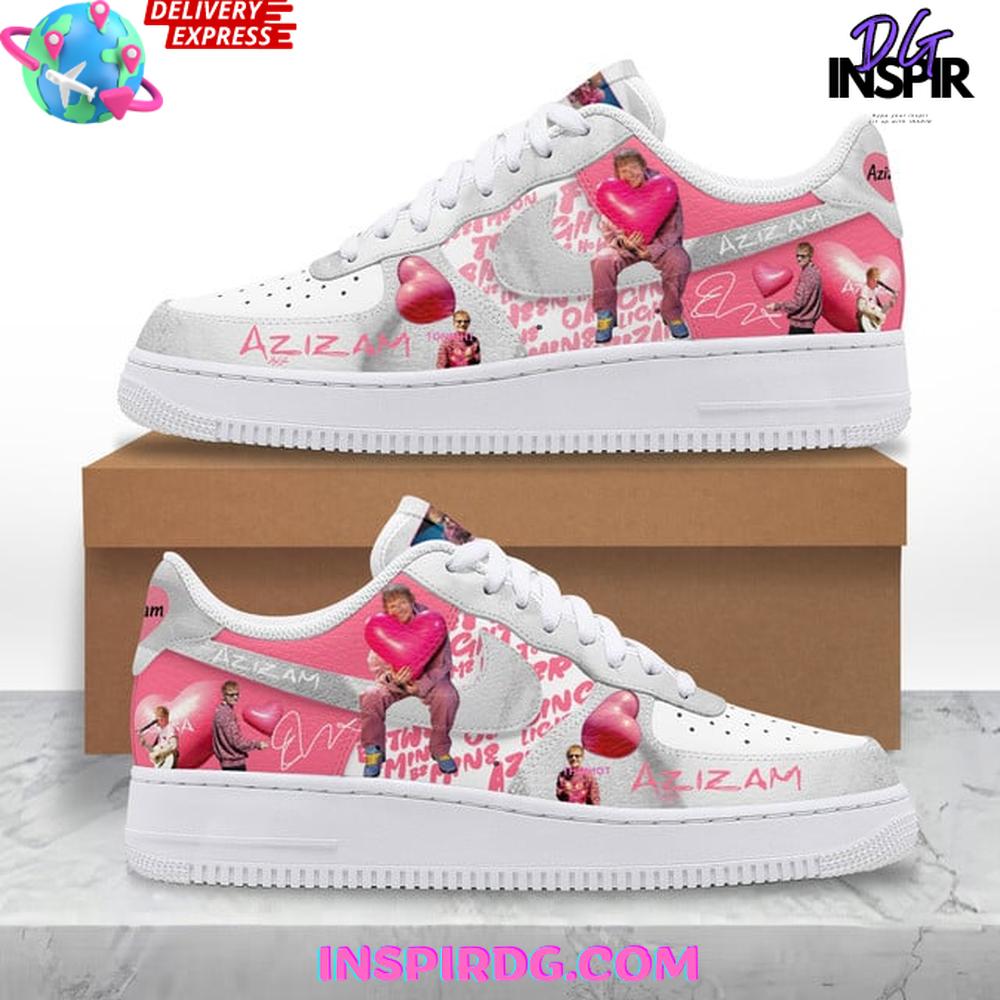 Ed Sheeran x Azizam Limited Edition Nike Air Force 1 Ed Sheeran x Azizam Limited Edition Nike Air Force 1